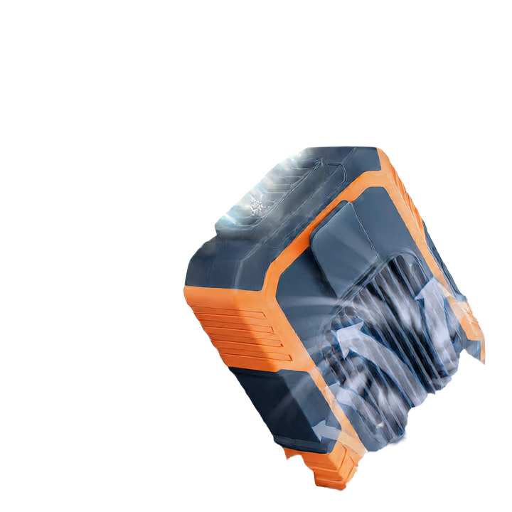 Clip-on bladeless fan