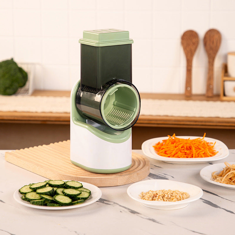 Multifunctional Electric Vegetable Cutter with Automatic Roller for Home Kitchen
