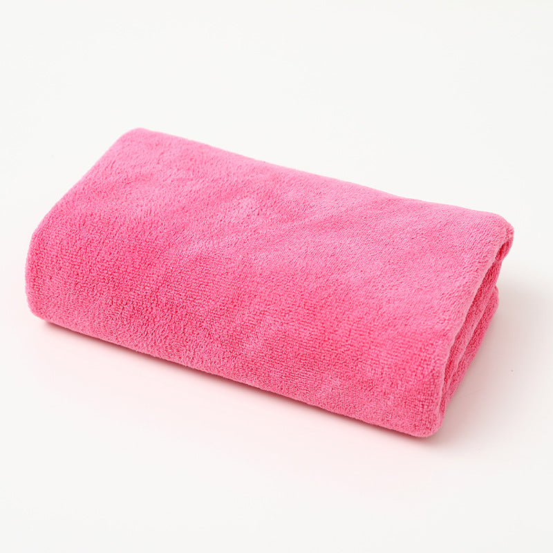 Thick cleaning towel