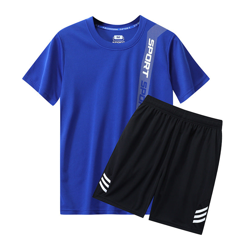 Men's and Women's Fitness Short-Sleeved Tops