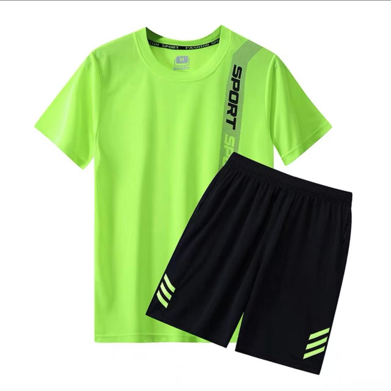 Men's and Women's Fitness Short-Sleeved Tops