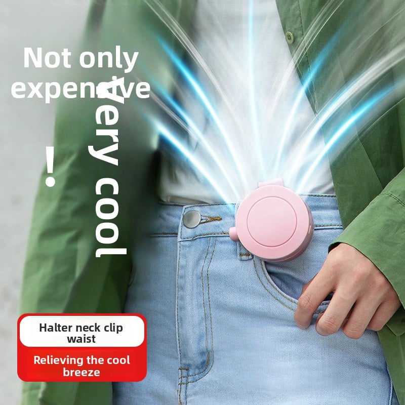 Clip-on bladeless fan