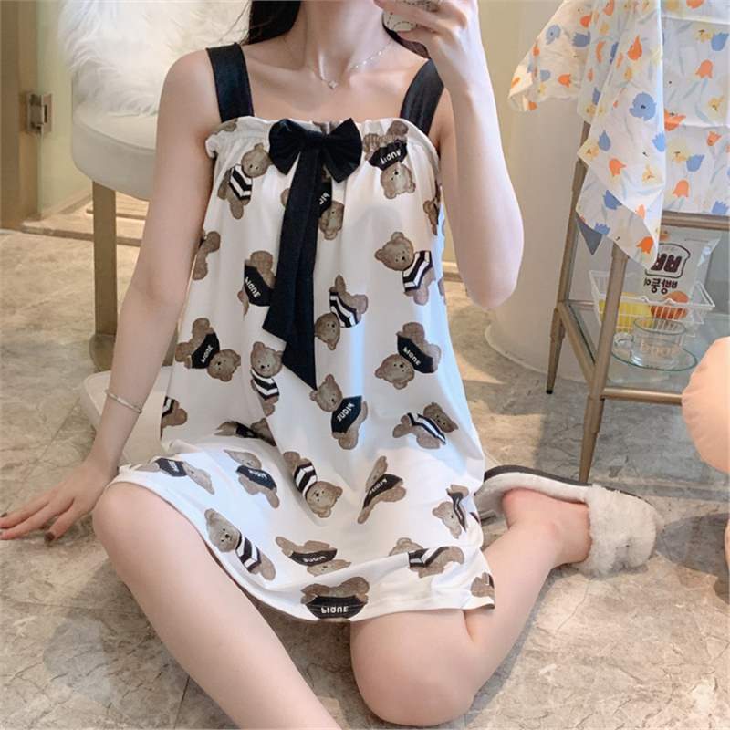 Cute and sexy strappy pajamas