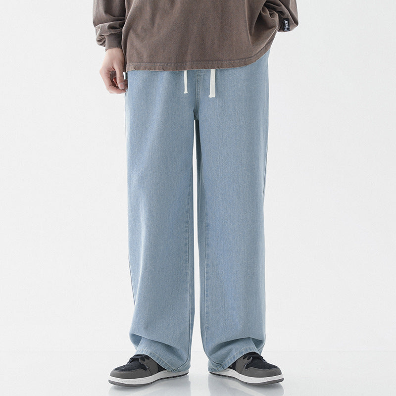 Summer Lightweight Vintage Straight Jeans