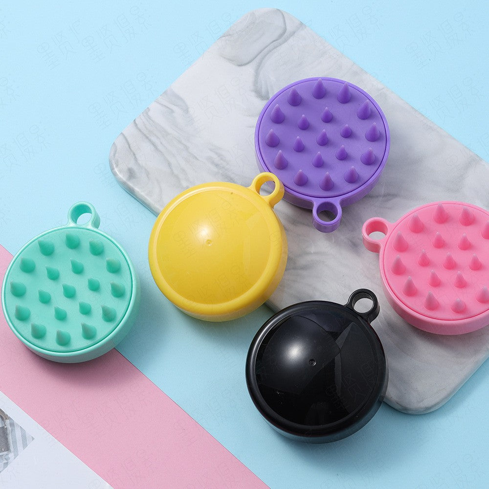 Massage scalp shampoo comb