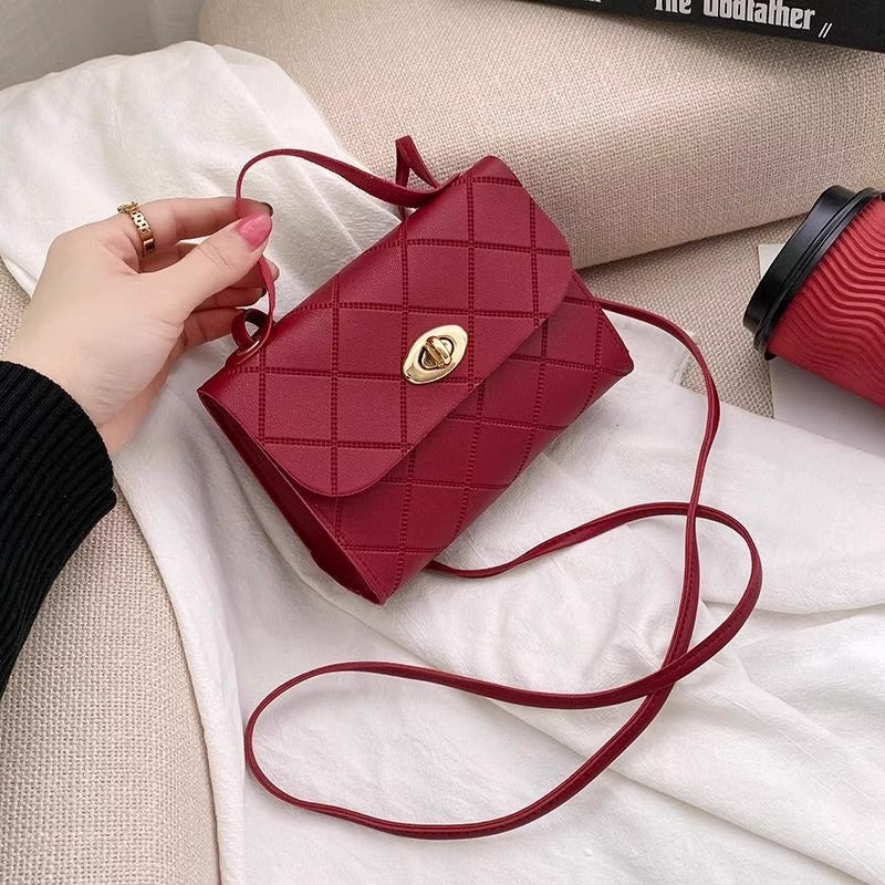 Coin Purse Summer Vertical Small Square Bag Fawn Shoulder Fancy Crossbody Bag Women's Small Bag Mini Mobile Phone Bag