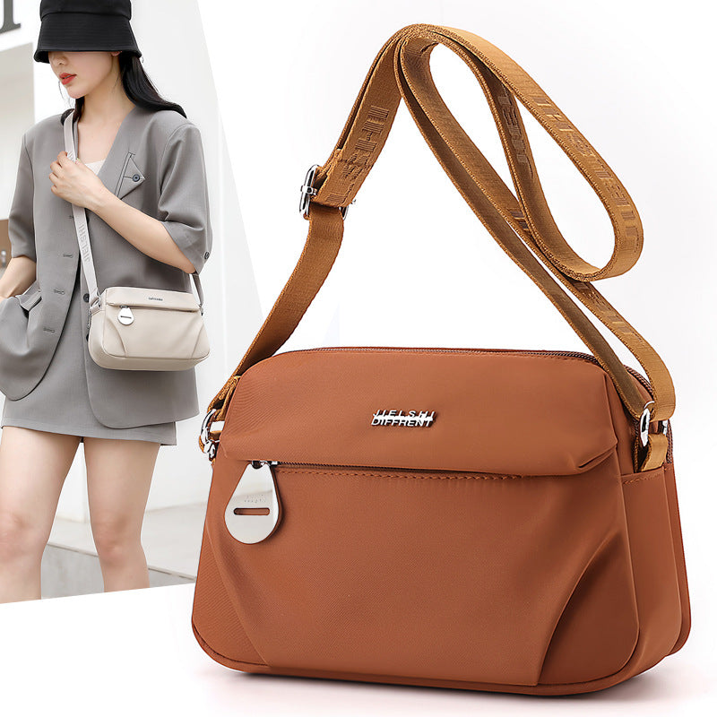 Nylon single-shoulder bag