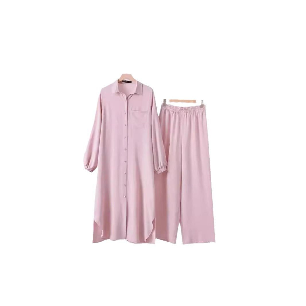 Two-piece Muslim women's clothing set