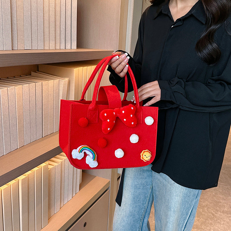 Cartoon Felt Bag