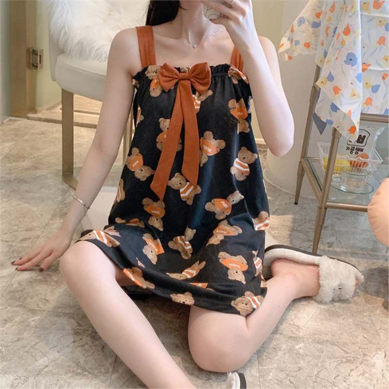 Cute and sexy strappy pajamas