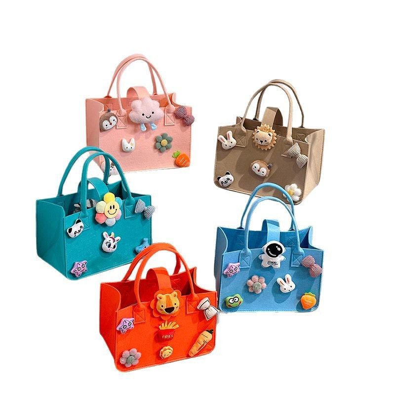 Cartoon Felt Bag
