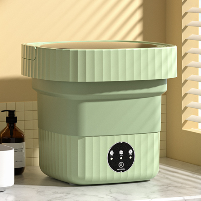 Folding washing machine portable automatic dormitory travel essential mini underwear socks washing machine