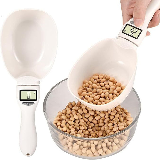 Handheld Digital Kitchen Scale with Spoon