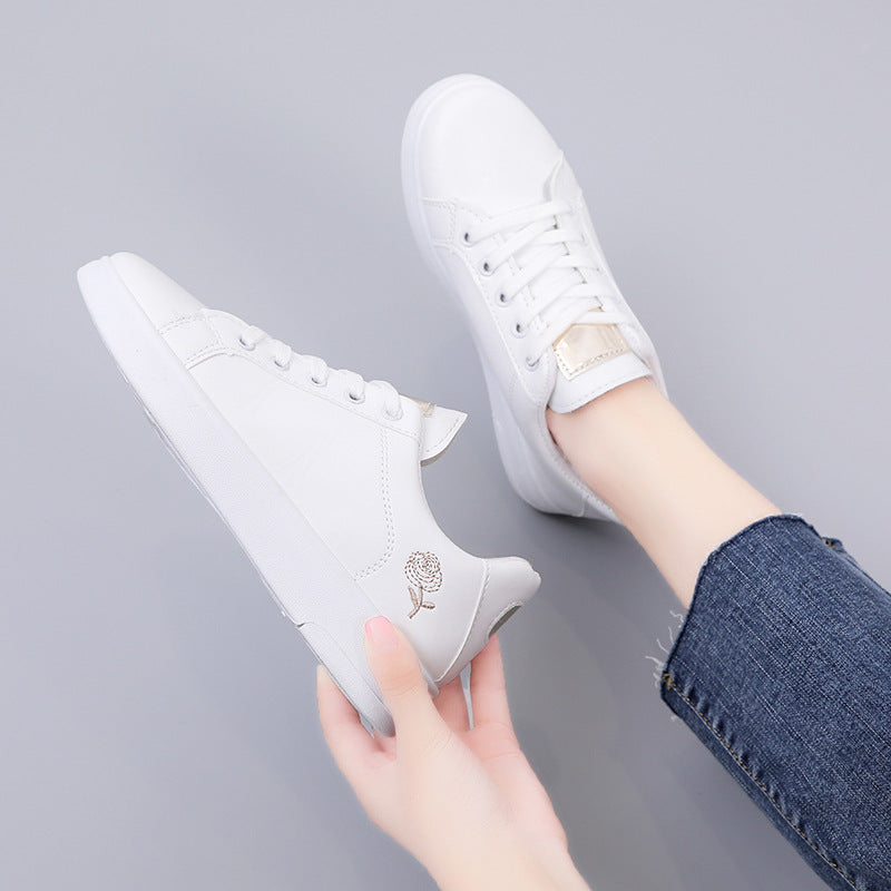 Korean-style versatile student-style flat-bottomed shoes