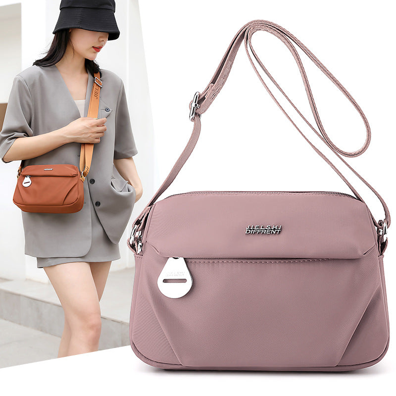 Nylon single-shoulder bag