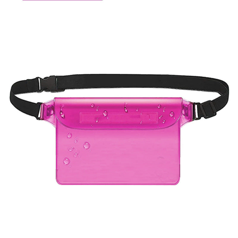 Waterproof bag with belt accessories Keep mobile phone and valuables safe and dry way suitable for boating and swimming