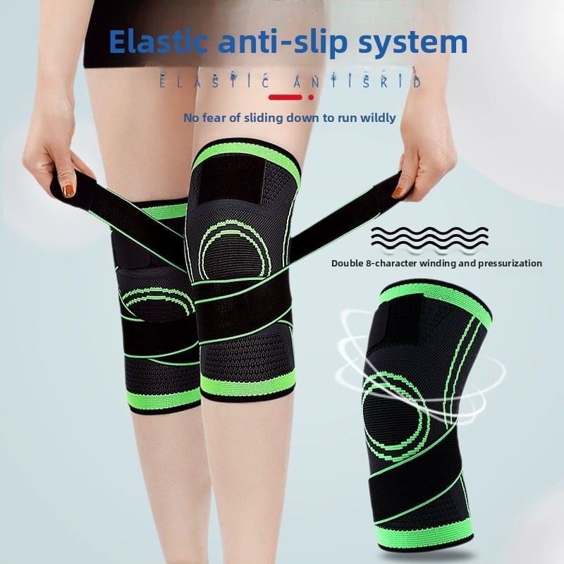 Sports kneecap outdoor riding strap kneecap protective gear running mountaineering kneecap cover sports pressure strap kneecap