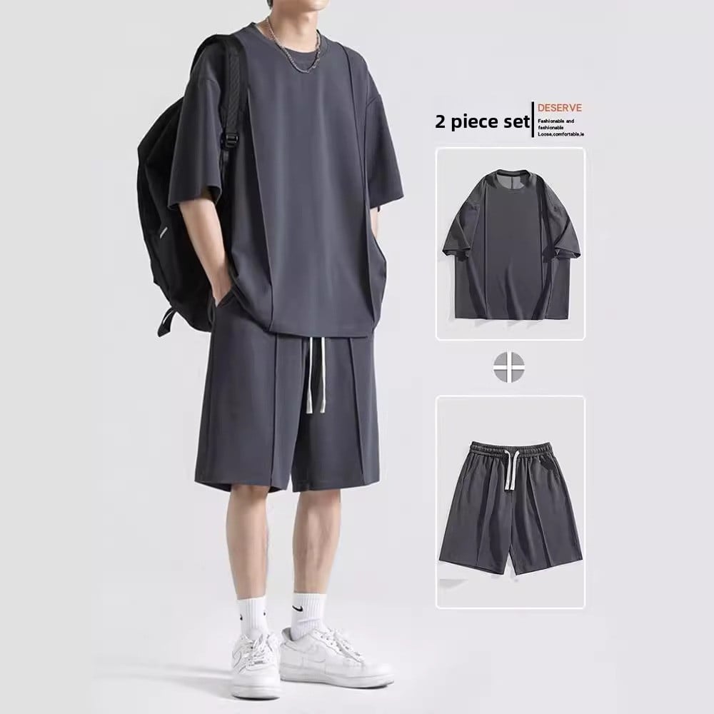 Ice silk short-sleeved T-shirt