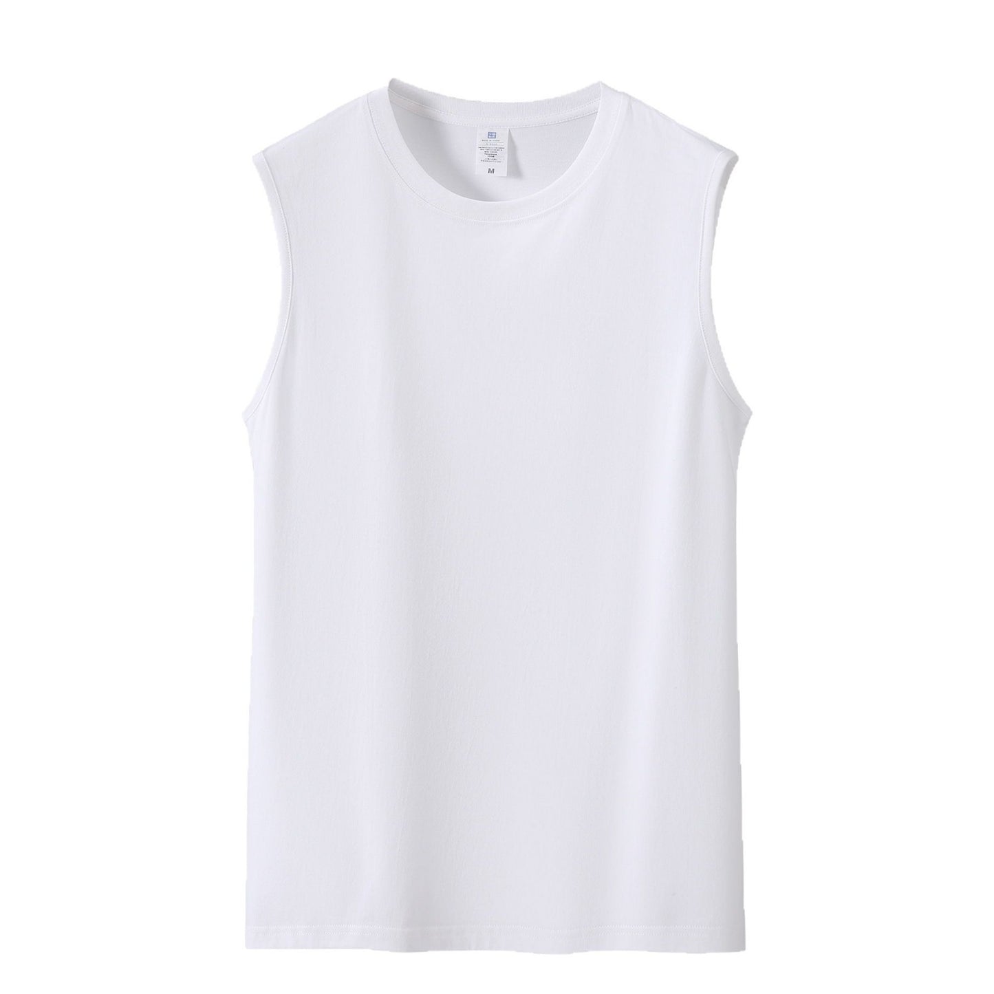Pure Cotton Sleeveless Vest for Sports and Casual Wear