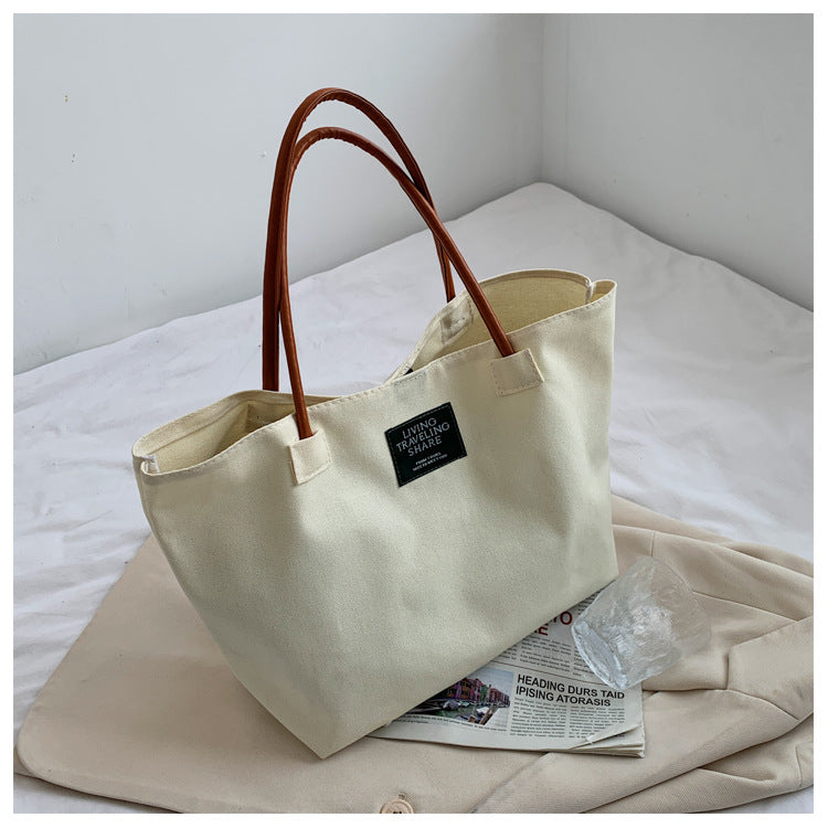 Simple Street Trend Large Capacity Tote Bag