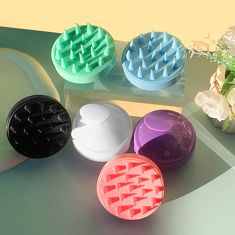 Massage scalp shampoo comb