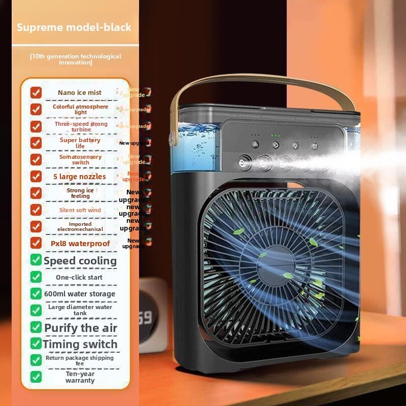 3-Speed Adjustable Fan for Summer Cooling