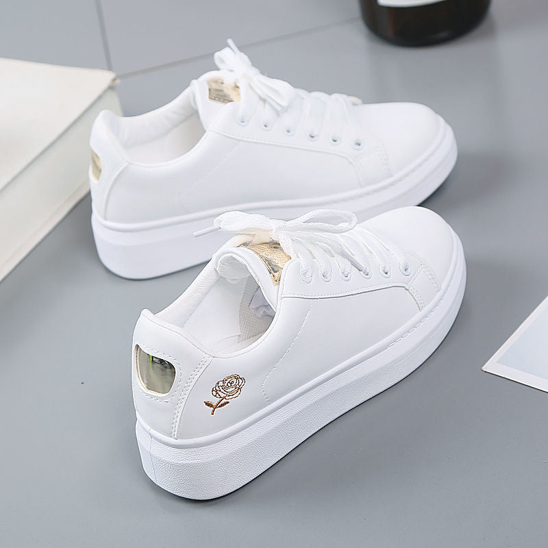 Korean-style versatile student-style flat-bottomed shoes