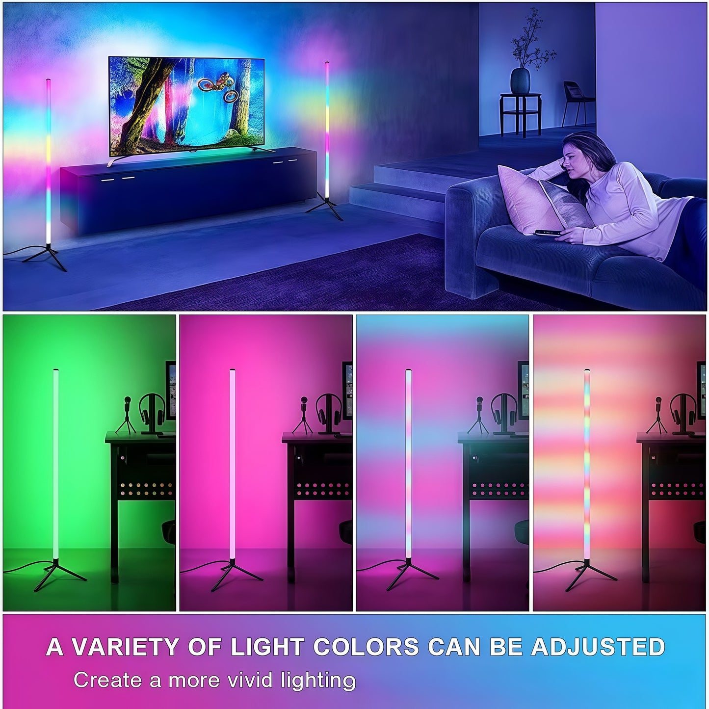 LED floor lamp