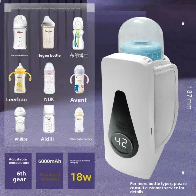 Rechargeable Portable Baby Bottle Warmer