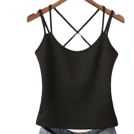 Women's top with straps