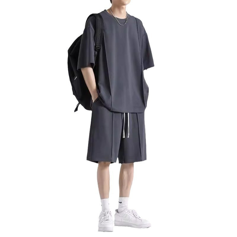 Ice silk short-sleeved T-shirt