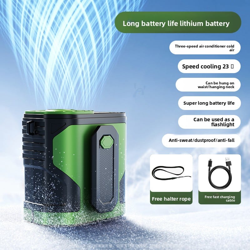 Clip-on bladeless fan