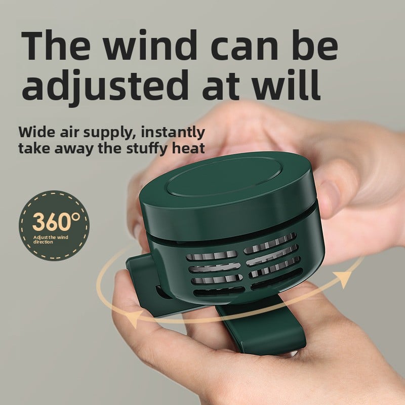 Clip-on bladeless fan