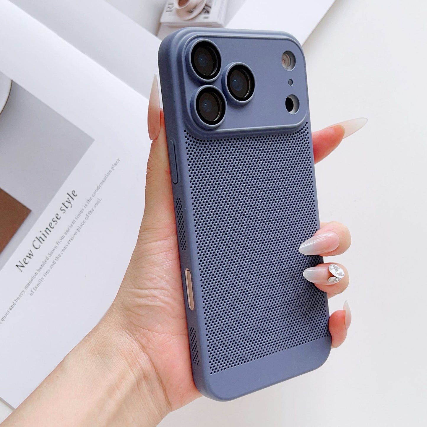 Honeycomb anti-drop phone case