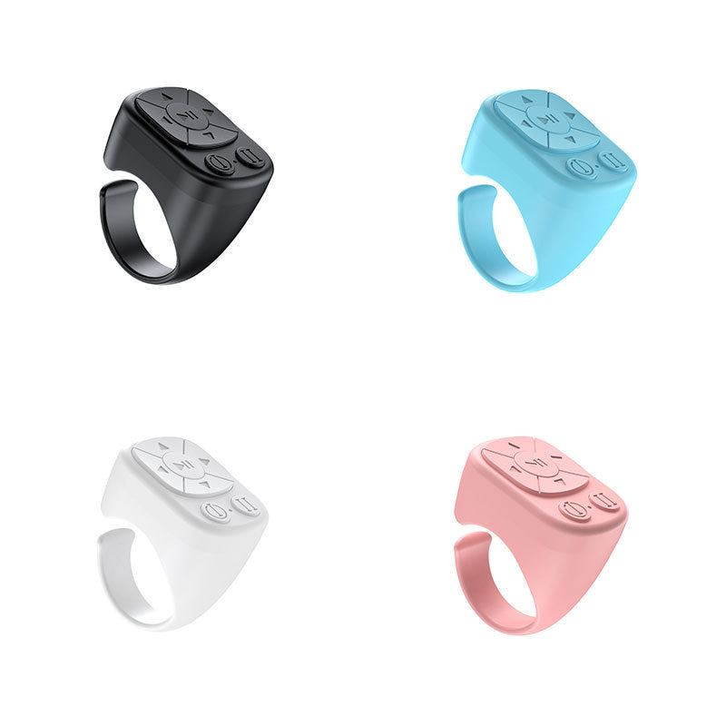 Bluetooth Selfie Ring Remote with Shutter