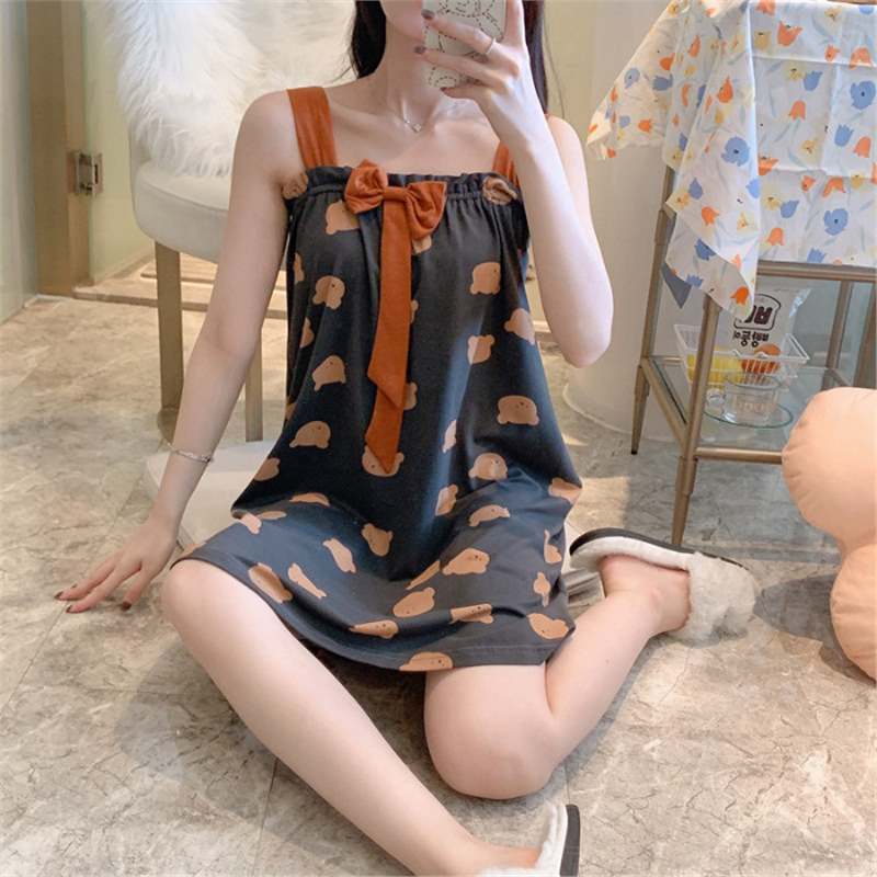 Cute and sexy strappy pajamas