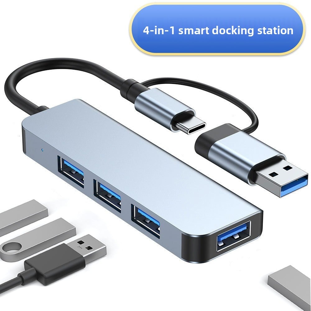 Two-to-seven splitter seven-in-one docking station usb3.0 high-speed transmission hub docking station multi-function hub