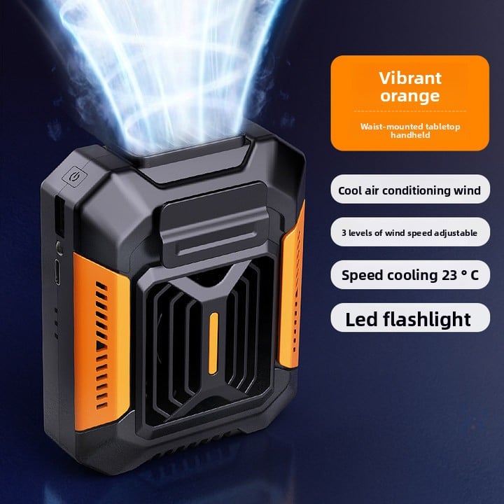 Clip-on bladeless fan